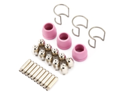 Conjunto De Consumíveis Para Tocha De Plasma Laxiscreed Com Eletrodo E Bocal De Qualidade