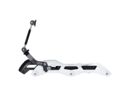 Quadro de Patins em Linha Elite Cast Syncro 110-270 Tri Prateado Spowerslide