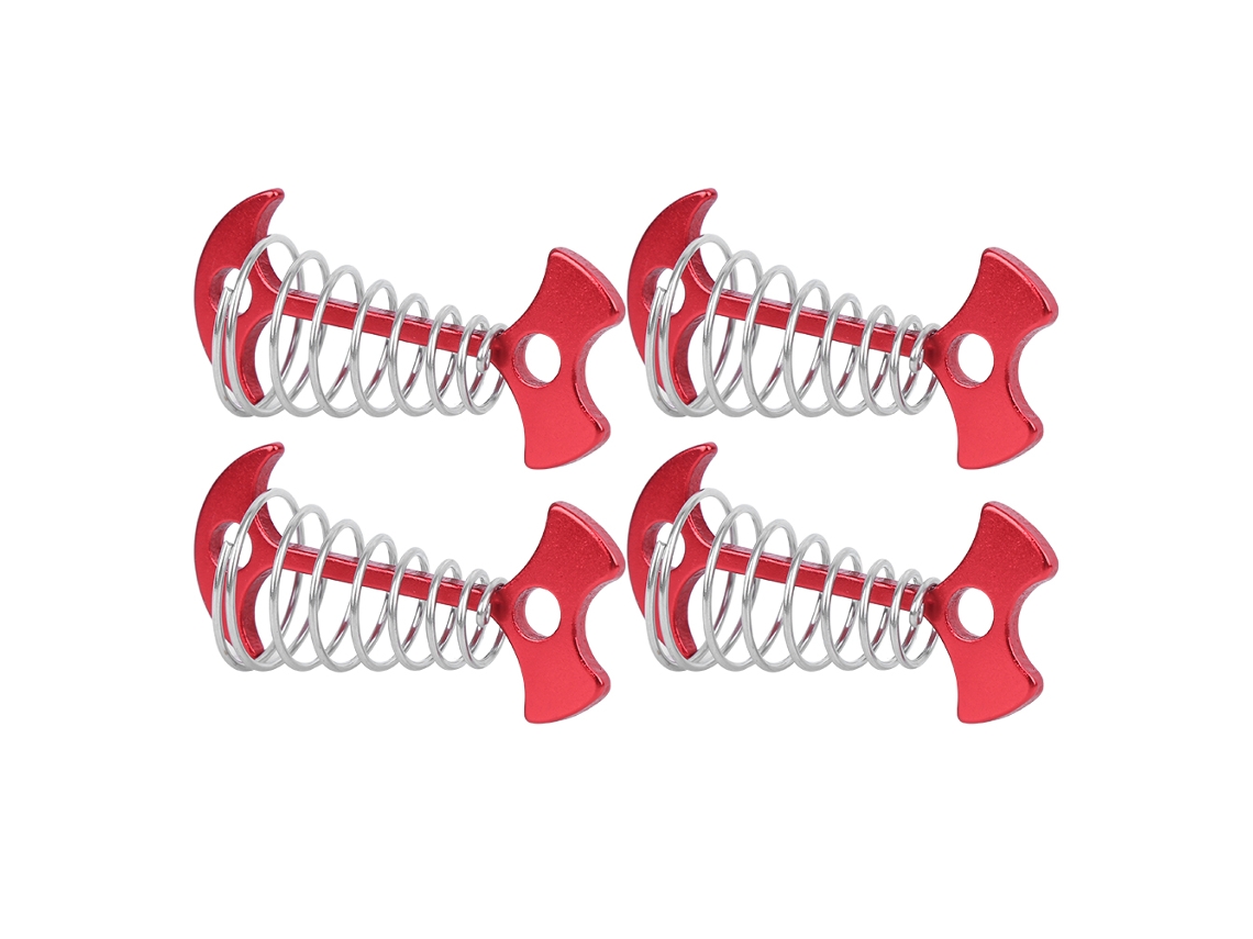 Anub 4pcs Âncora de Solo para Tenda Camping Acessório Multifuncional Alça de Corda Hiking