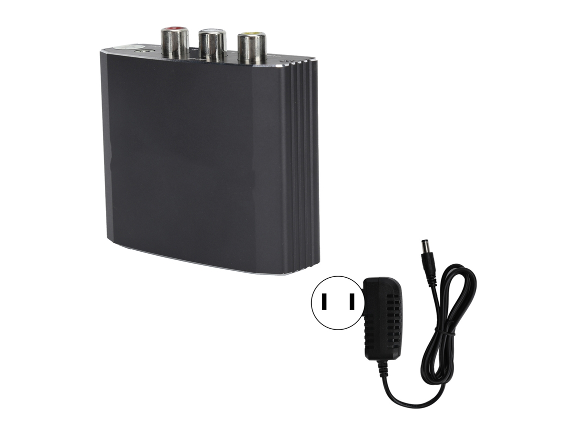 Adaptador Conversor Estéreo Av Para Interface Multimídia De Alta Definição T, 607b 100, 240v Eua