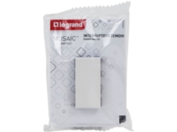 Botão Mosaico 6a 1 Módulo Modular Branco Legrand