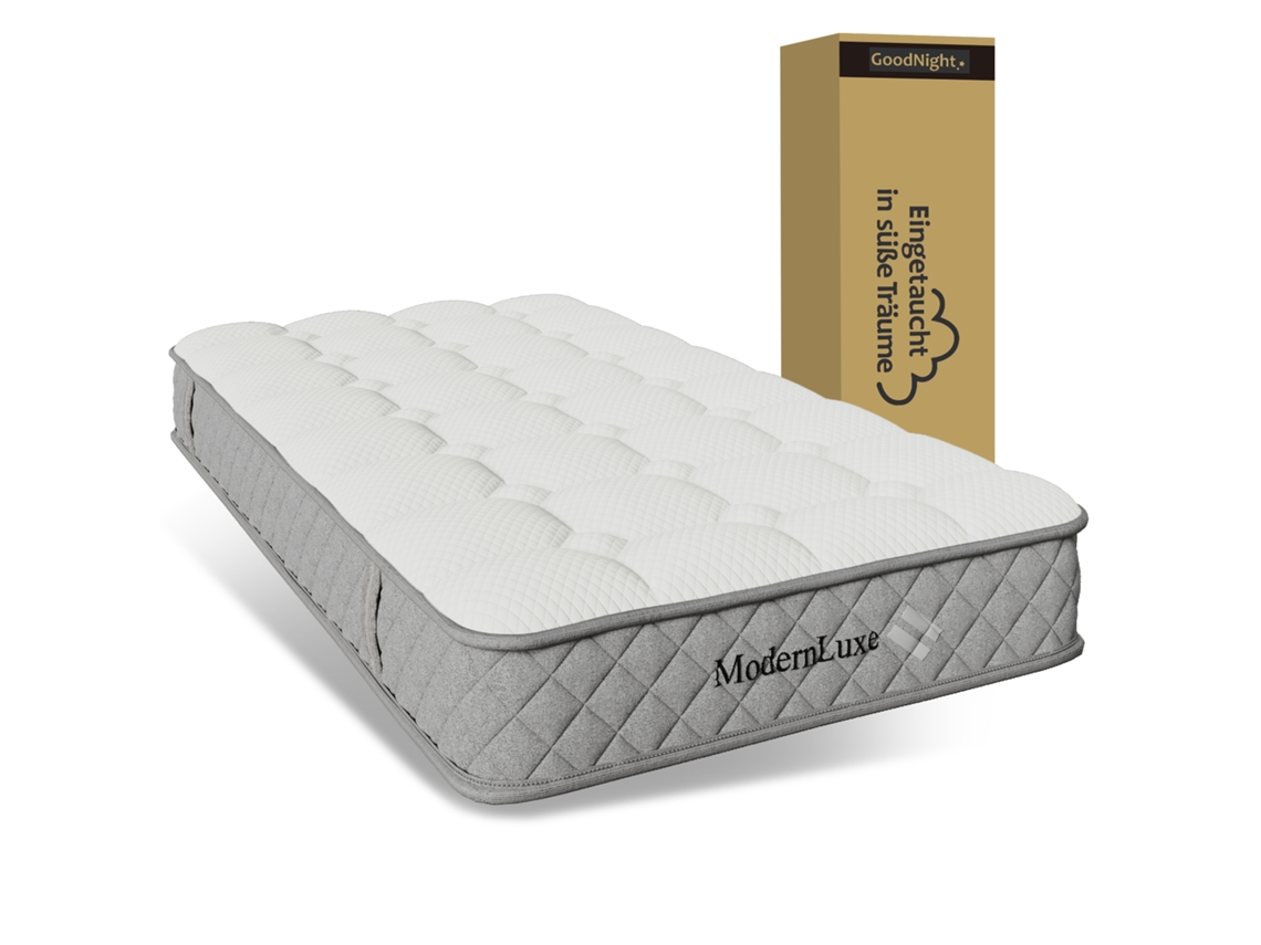 Colchão Ortopédico 90x200 Cm - 7 Zonas, H3, 20 Cm, Alças, Embalagem A Vácuo - Branco