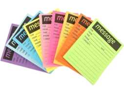 9 Carnets D'autocollants Mémo Multifonctions En Papier Portable Sans Traces Pour Notes De Bureau Et Usage