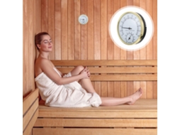 Higrotermógrafo Para Sauna: Termômetro-higrômetro Prático Para Medição De Temperatura