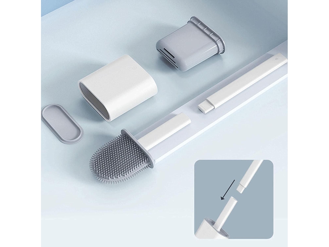 Escova de silicone, de parede, com cabo longo, para golfe