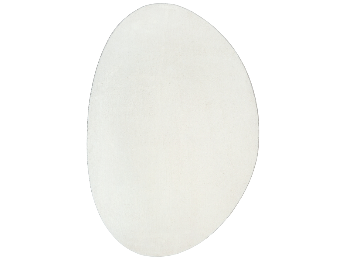 Conjunto 1 Carpete Para Casa Vidaxl Creme Poliéster (140 X 200 Cm)