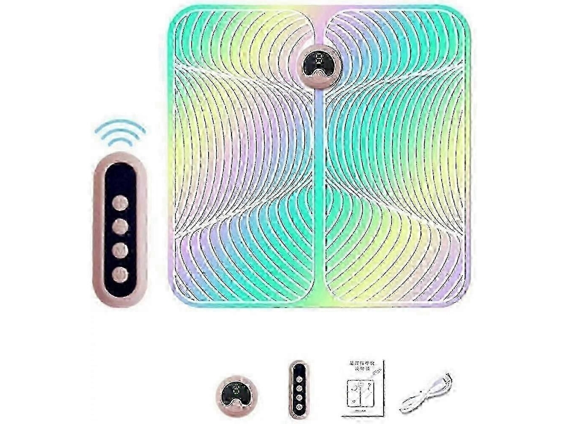 Massageador De Pés Ryoku, Para Fascite Plantar, Tapete Massagem Total