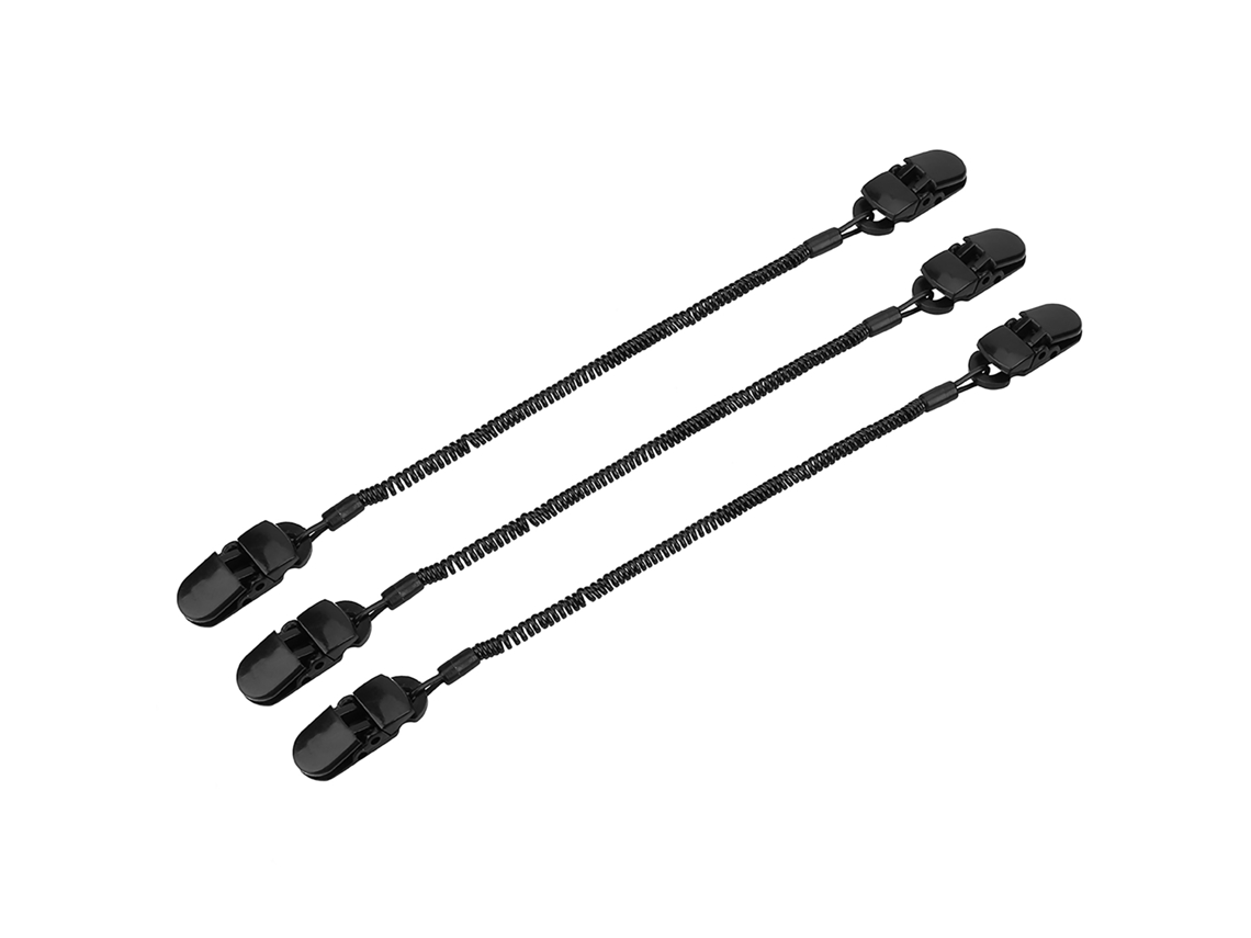 Retentor de Boné Business, 3 Peças, com Clip, para Pesca, Corda Enrolada
