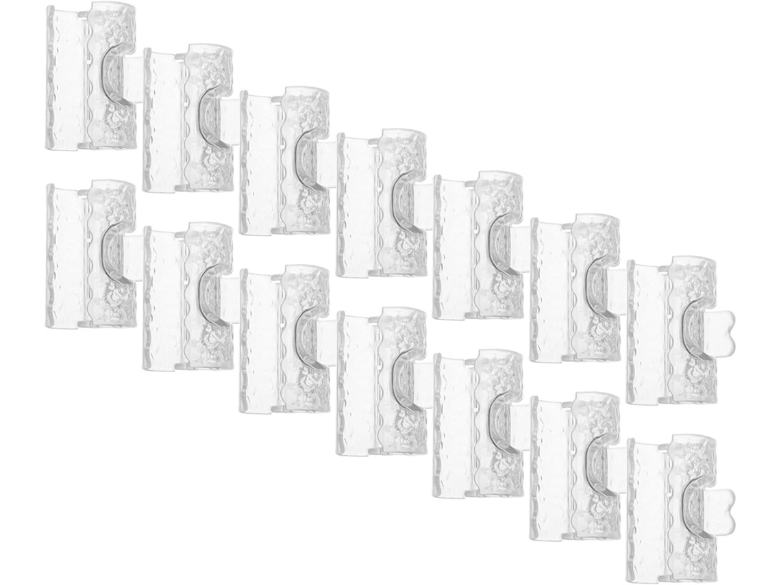 Clipes De Lençol Ajustáveis Popetpop, Feitos De Plástico Abs Resistente Com Design Invisível, 20 Peças Para Organização