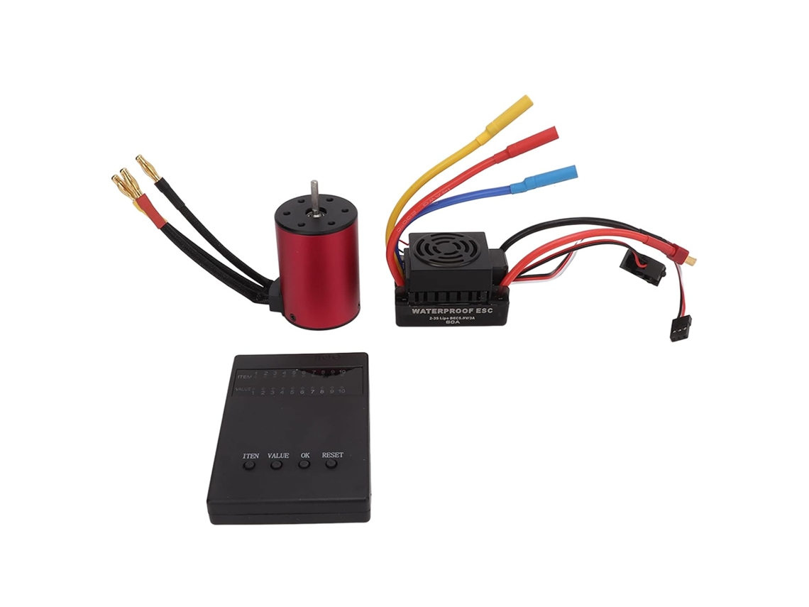 Motor Brushless S3650 2300kv, À Prova D'água, 60a, Kit De Placa De