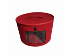 Caixa Dobrável Redonda Para Guardar Chapéus Com Tampa À Prova De Poeira Para Viagens E Organização Doméstica Olysi Shop