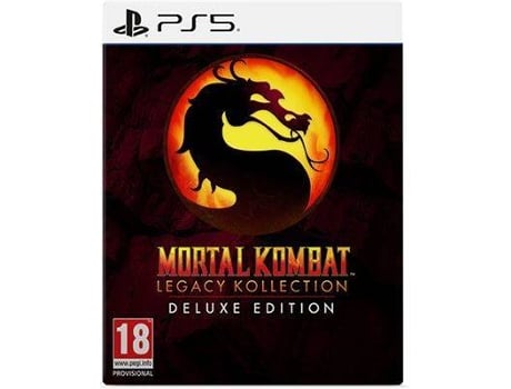 Pré-venda Jogo PS5 Mortal Kombat Legacy Kollection-Deluxe Edition