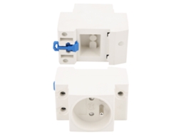 Laxiscreed Adaptador De Rail Power Socket Para Ligações Industriais, 10-16a