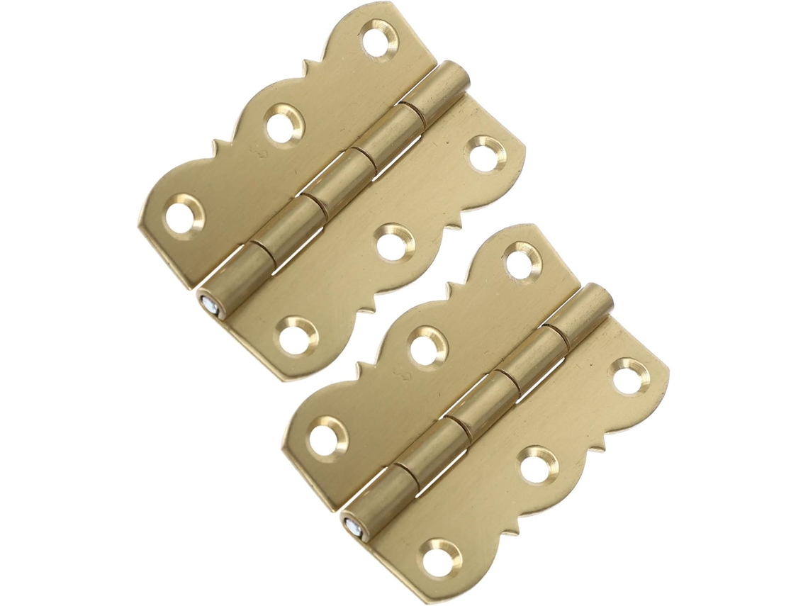 Inoomp 2 Dobradiças De Piano Em Latão Resistentes E Suaves, Autoportantes E Multifuncionais Para Instrumentos Musicais