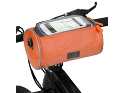 Bolsa Impermeável Para Guidão De Bicicleta Com Suporte Para Telefone Touchscreen E Armazenamento Frontal Mtb