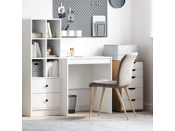 Vidaxl Mesa Branco 70 X 50 X 76 Cm