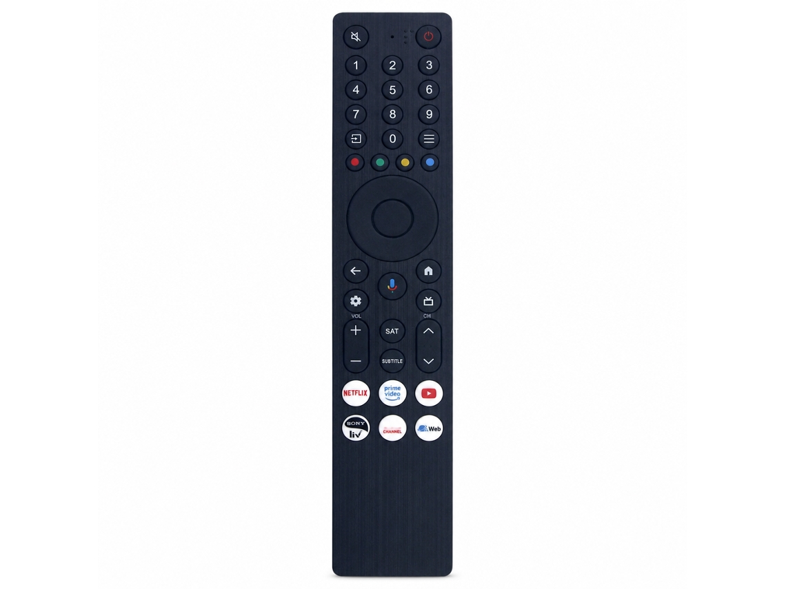 Comando À Distância Infravermelho Para Tv Compatível Com Polaroid E Tcl Rc833a Fmb4, Sem Configuração E Sem Voz
