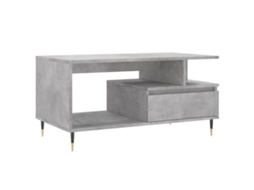 Coffee Table, Coffee Tables Vidaxl Cinzeto Madeira Processada (n/a)