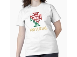 T-shirt Rockinstone Portugal Tuga D Gold Classic Unisex For Football Fans-(s)