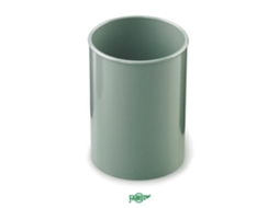 Copo Porta Lápis STAPLES Plástico 7 8 X 10 Cm Cinzento