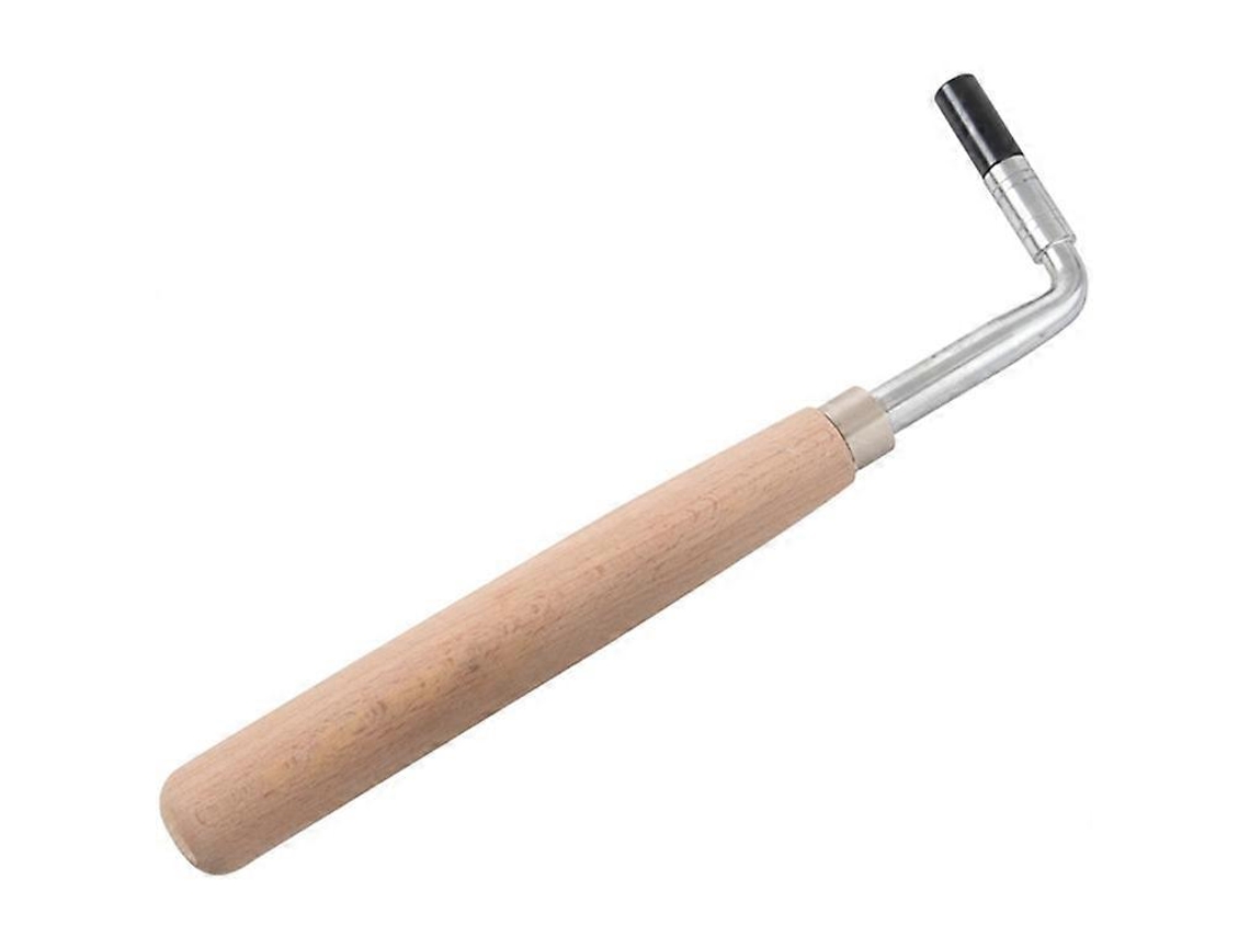 Llave De Afinación De Piano L, Mango De Madera, Acero Inoxidable, Herramienta Universal Para Afinación Y Reparación De Pianos