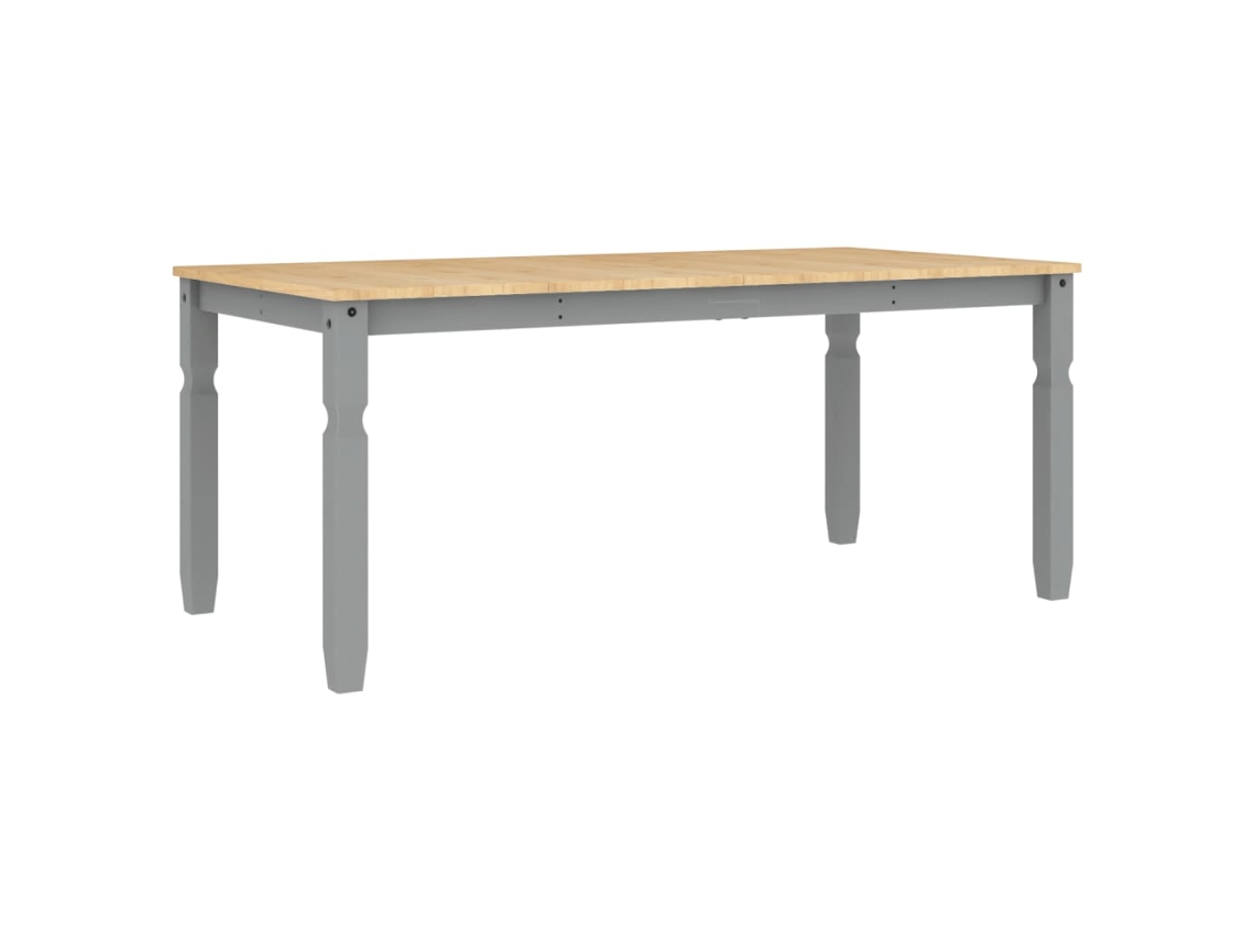 Dining Table, Dining Tables Vidaxl Cinzeto Madeira De Pinho (n/a)