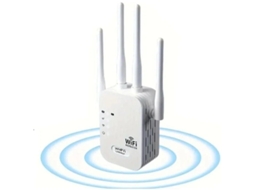 Extensor De Alcance Wifi De 1200 Mbps Aumente A Rede Doméstica Com Amplificador De Sinal Combinação De Modem Router Extensor Externo Yizhood