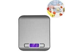 Balança De Cozinha Digital Recarregável, Capacidade 3 Kg - Acessório Para Casa E Churrasco