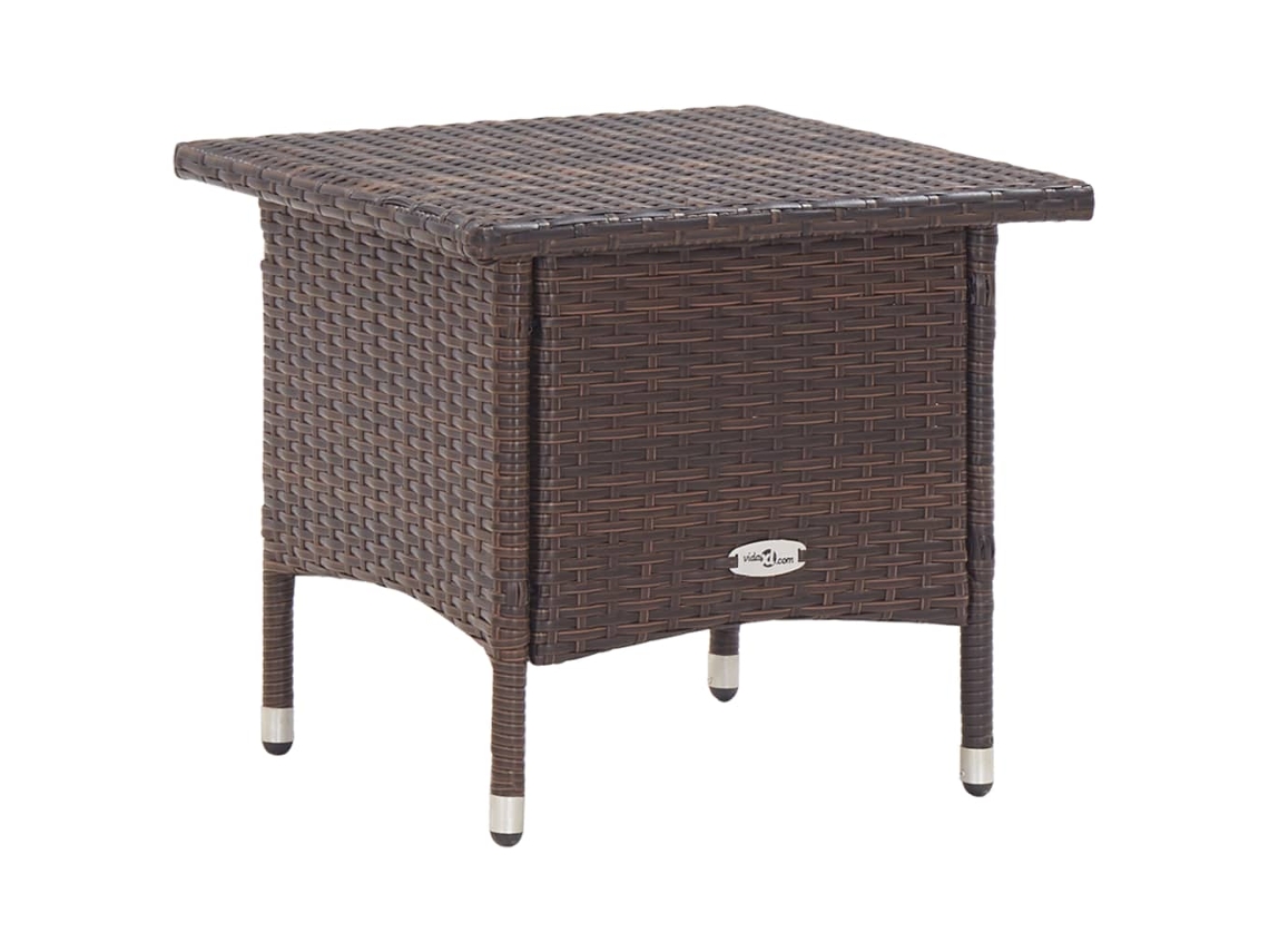 Outdoor Table, Outdoor Tables Vidaxl Marrom Rattan / Vime (n/a)