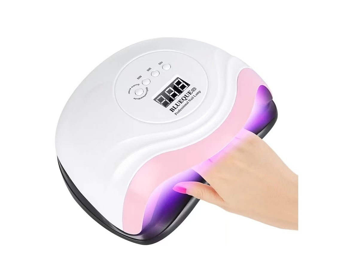 Secador De Unhas Led 168 W Lâmpada Uv Para Unhas Com Temporizador Display Lcd Para Todos Os Esmaltes Em Gel Yunzii