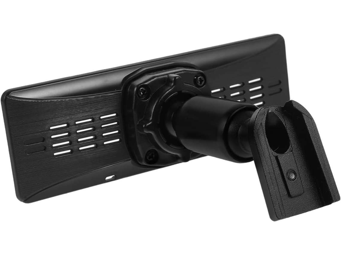 Placa De Montagem Traseira Para Câmera Veicular Em Abs Preto, Fácil Instalação, Suporte Para Câmera.