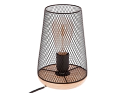 Well Home - Candeeiro De Metal Madeira Preto
