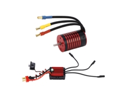 Kit Motor Brushless Sensorless 2838 3700kv Com Esc Smart 35a Para Carros Rc 1/14 1/16