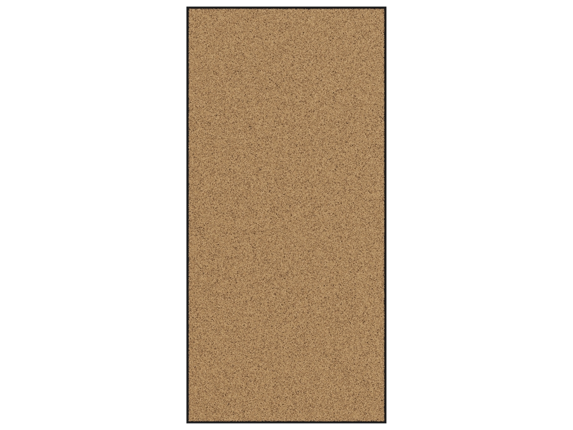 Conjunto 1 Tapete De Entrada Vidaxl Creme Poliamida (120 X 250 Cm)