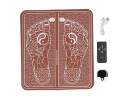 Lurelia Tapete Massageador Ems Para Pés, 8 Modos, 19 Intensidades Níveis, Usb, Controlo Remoto, Relaxamento Muscular