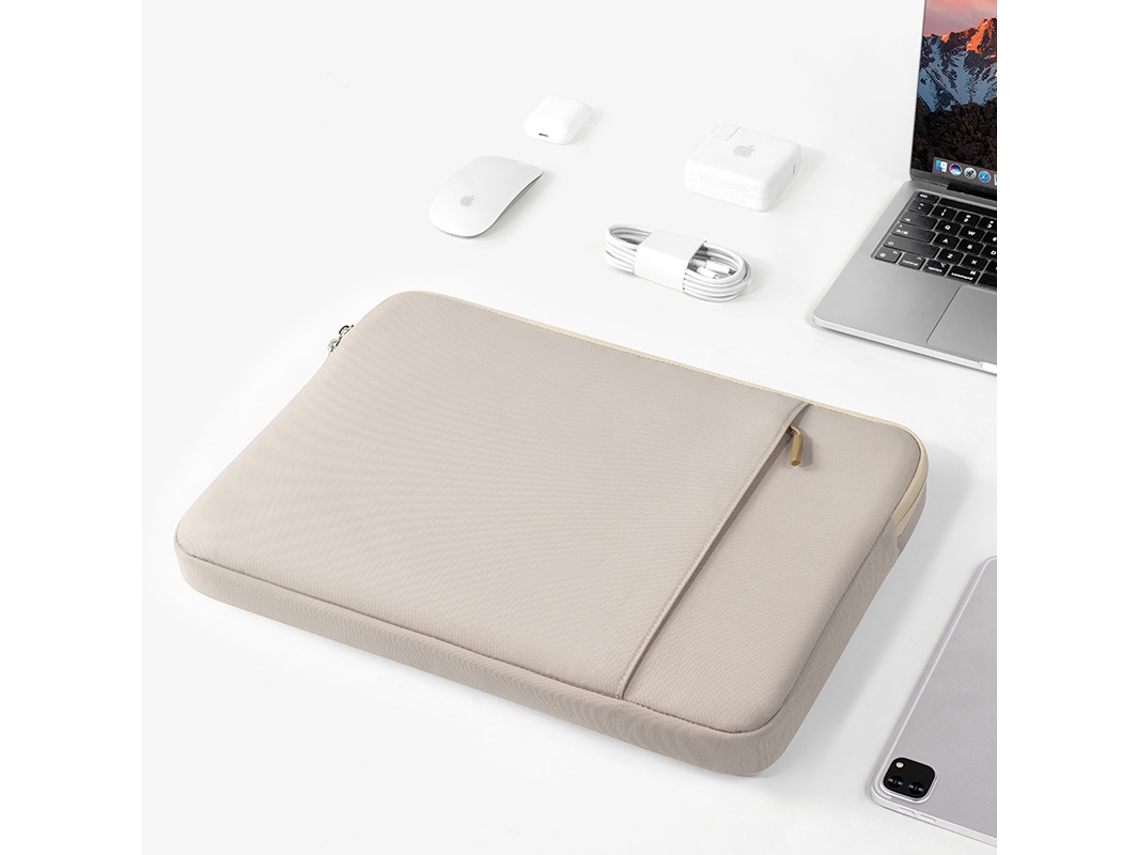 Bolsa Para Laptop À Prova De Choque Com Airbag Versão A Top De Linha Creme Damasco 15,6 Polegadas Tamanho Da Tela 15,6 16,1 Polegadas Lalamoli