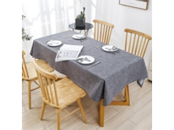 Lurelia Toalha De Mesa Retangular Quadrada Algodão Linho Cinza Azul Verde 110x110cm 43.31x43.31 Natal