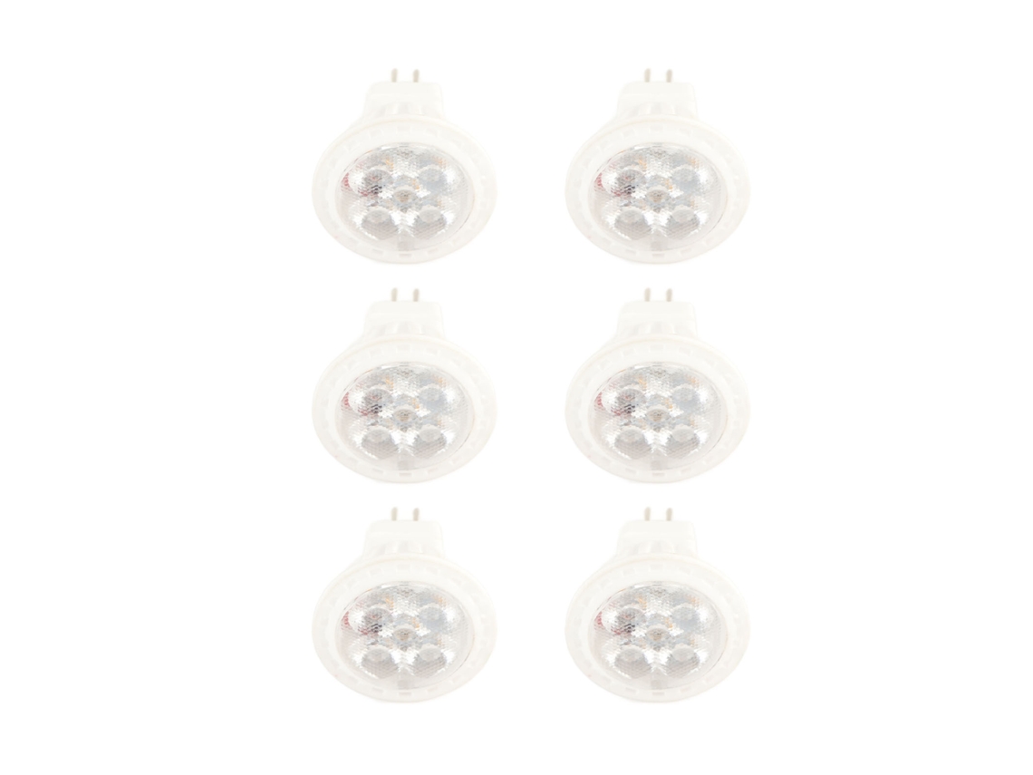 6pcs Lâmpada Mr11 Led 4w Gu4 220v | S/MARCA