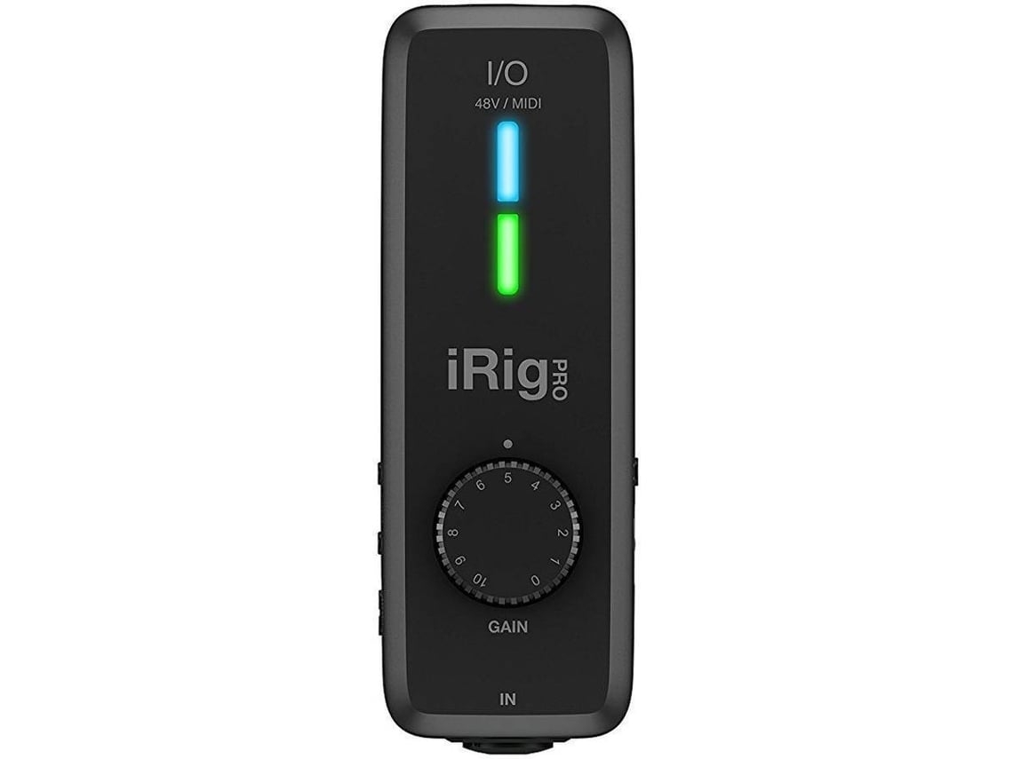 Interface IK MULTIMEDIA iRig PRO I/O (Outlet Grade A - 3 Entradas - 2 Saídas)