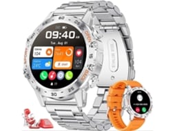 Smartwach K52 Android e Ios Prateado
