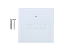 Interruptor inteligente de cortina wifi controle remoto touch app compatível com Google Assistant S/MARCA