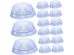 Pés De Silicone Antiderrapantes Com Almofadas Borracha Confortáveis E 20 Unidades Para Tábuas Corte Mesa