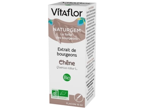Extrato de botão de carvalho orgânico 15 ml VITAFLOR
