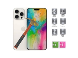 Lurelia Película De Vidro Temperado Para Apple Iphone 16 Pro Max 5g, Protetor De Ecrã 2d
