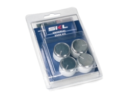 Kit de Puxadores de Cozinha Curtos Brancos 4 Peças Fogão/placa a Gás Cok1754un