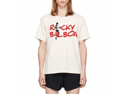 Rockinstone Rocky Movie Rocky-o Solid Natural Adult T-shirt Size:s