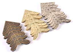 Protetores De Ângulo De Livre Em Metal Para Dossiês De Álbuns Scrapbooking Paquet 20 Multicolore 30x30mm(mix)
