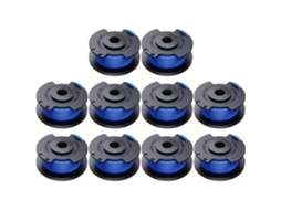 Conjunto De 10 Bobinas De Corda De Nylon Para Cortadores De Grama Ryobi 18v 24v 40v, Modelo Ac14rl3a