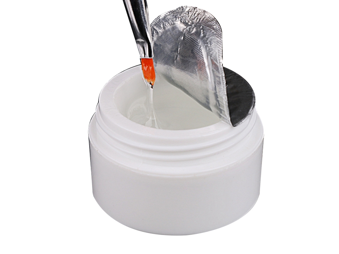 Gel De Extensão De Unhas Profissional Rápido Cristalizado Manicura Uv Gel Builder Transparente