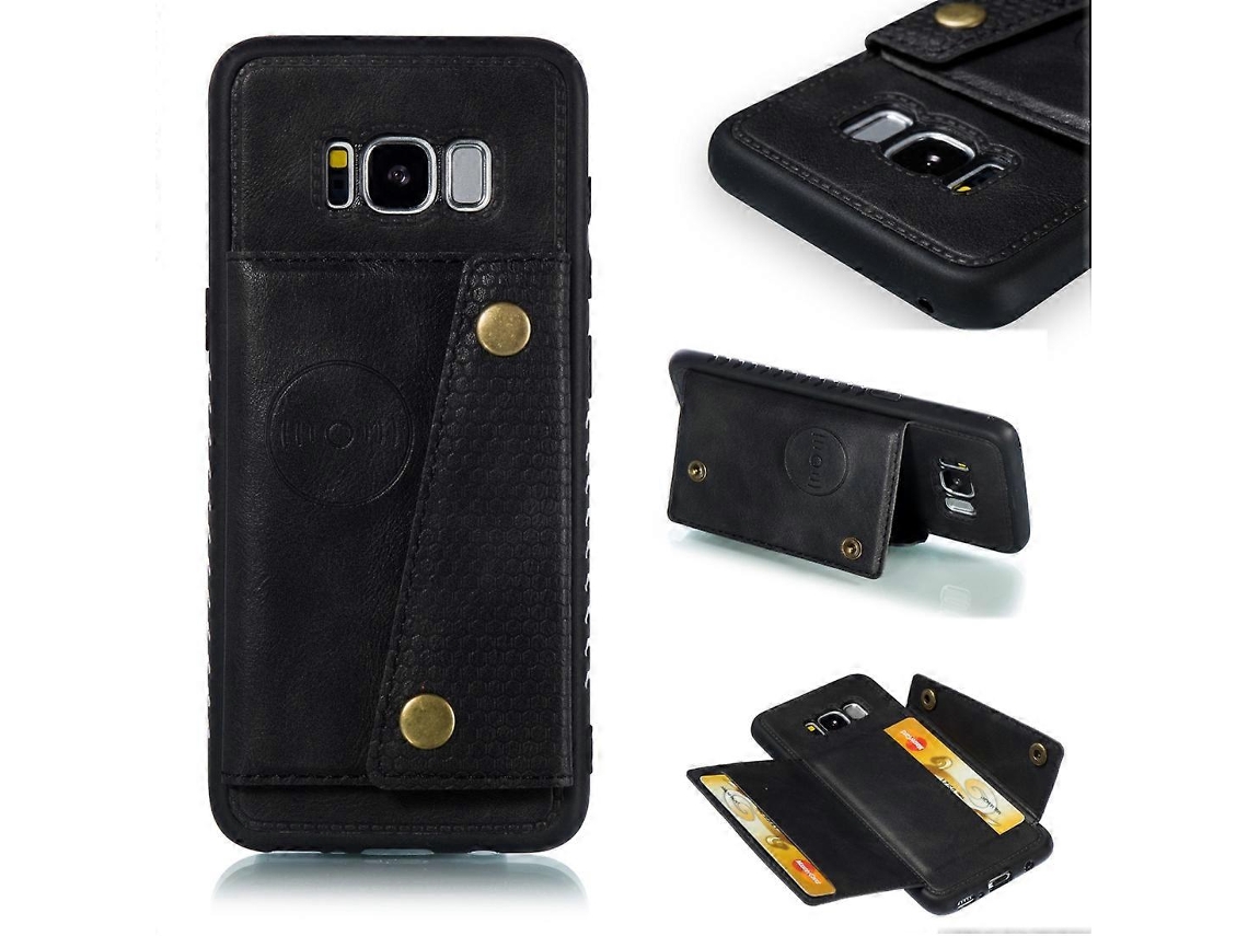 Capa Protetora De Couro Para Galaxy S8
